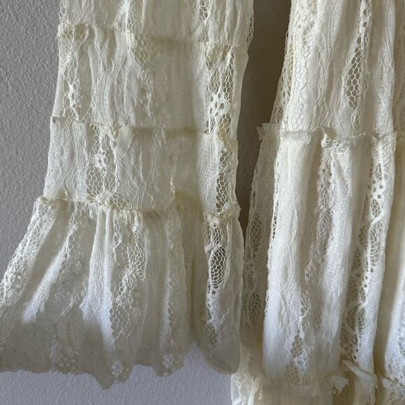 Scully Cream Ivory Lace Long Sleeve Dress Style HC81 - Picture 4 of 6